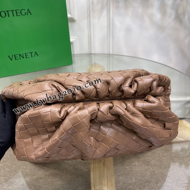 Bottega veneta高端女包 98062 寶緹嘉升級版大號編織雲朵包 BV經典款純手工編織羔羊皮女包  gxz1184